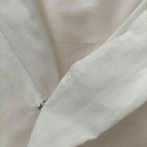 ヨウジヤマモト Yohji Yamamoto collections 25SS Ten LAWN DRAPED DETAIL HOOD DRESS テン ローン ドレープ ディテール フード ドレス レディース JPN:2